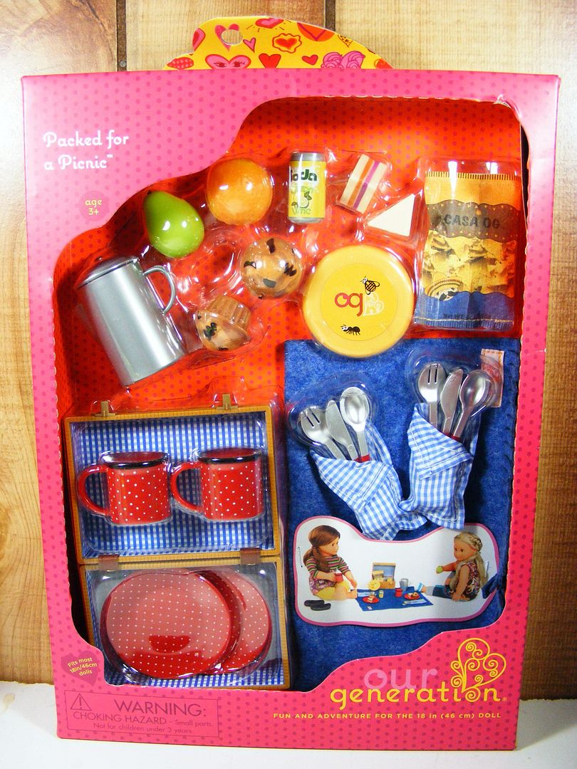 Our Generation Packed for a Picnic Food 18" DOLL New AG eBay